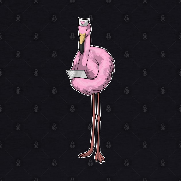 Flamingo Nurse Note by Markus Schnabel